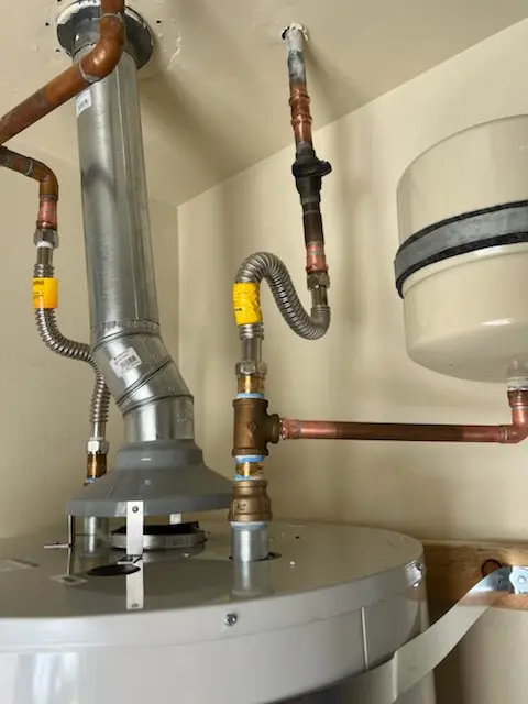 Water heater installation and plumbing repair in Aurora
